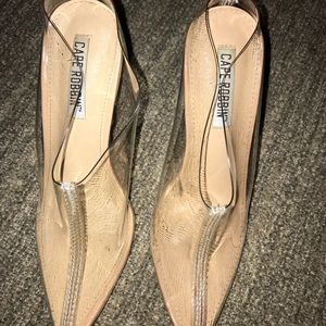 Cape Robbin Shoes - Cape Robbin clear Mules 36 Cape Robbin Shoes - Cape Robbin clear Mules 36